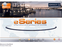 Tablet Screenshot of ecdis-as-a-service.com
